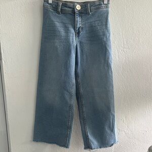 Wide leg Jeans girl size (M 7-8)